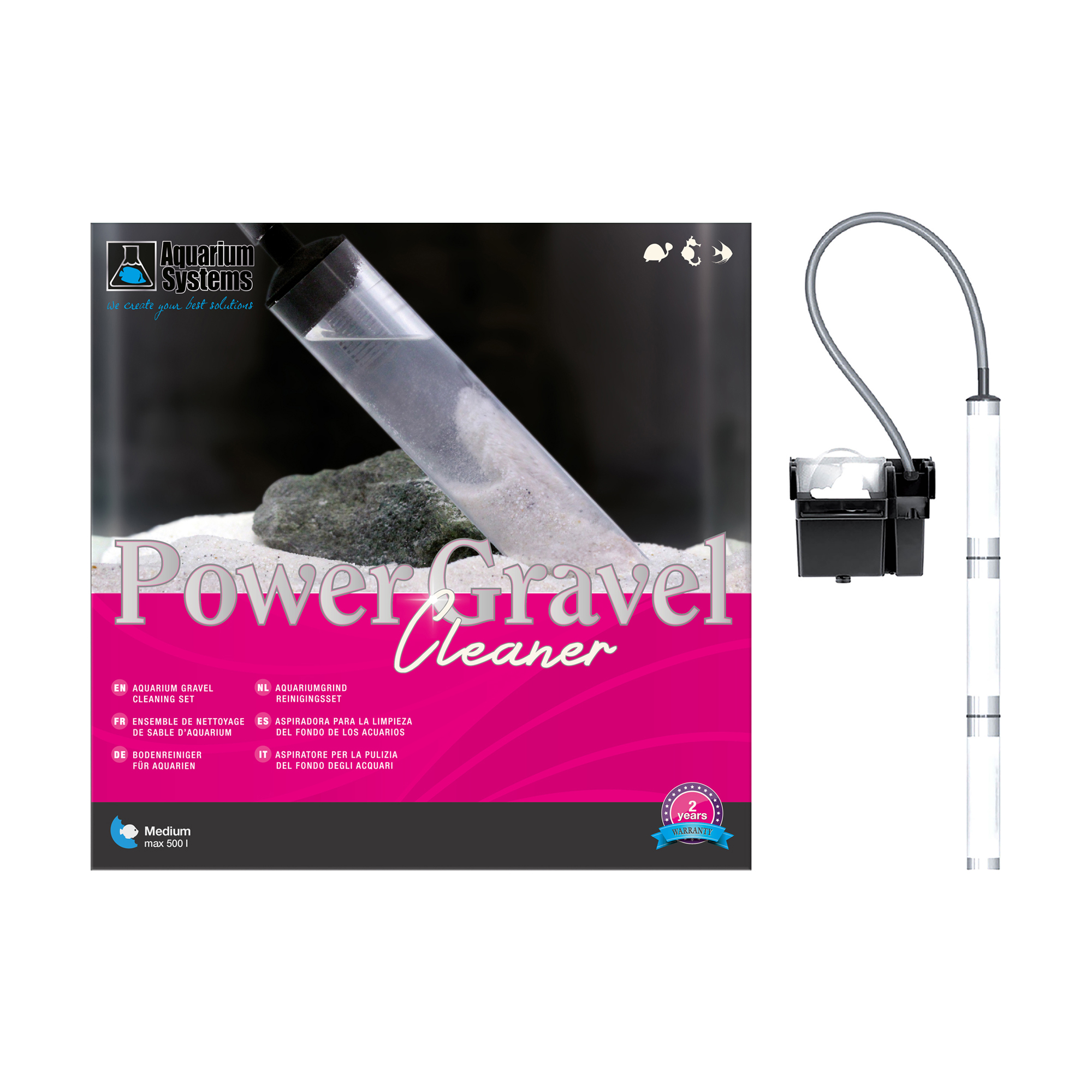 Aspirateur Power Gravel Cleaner